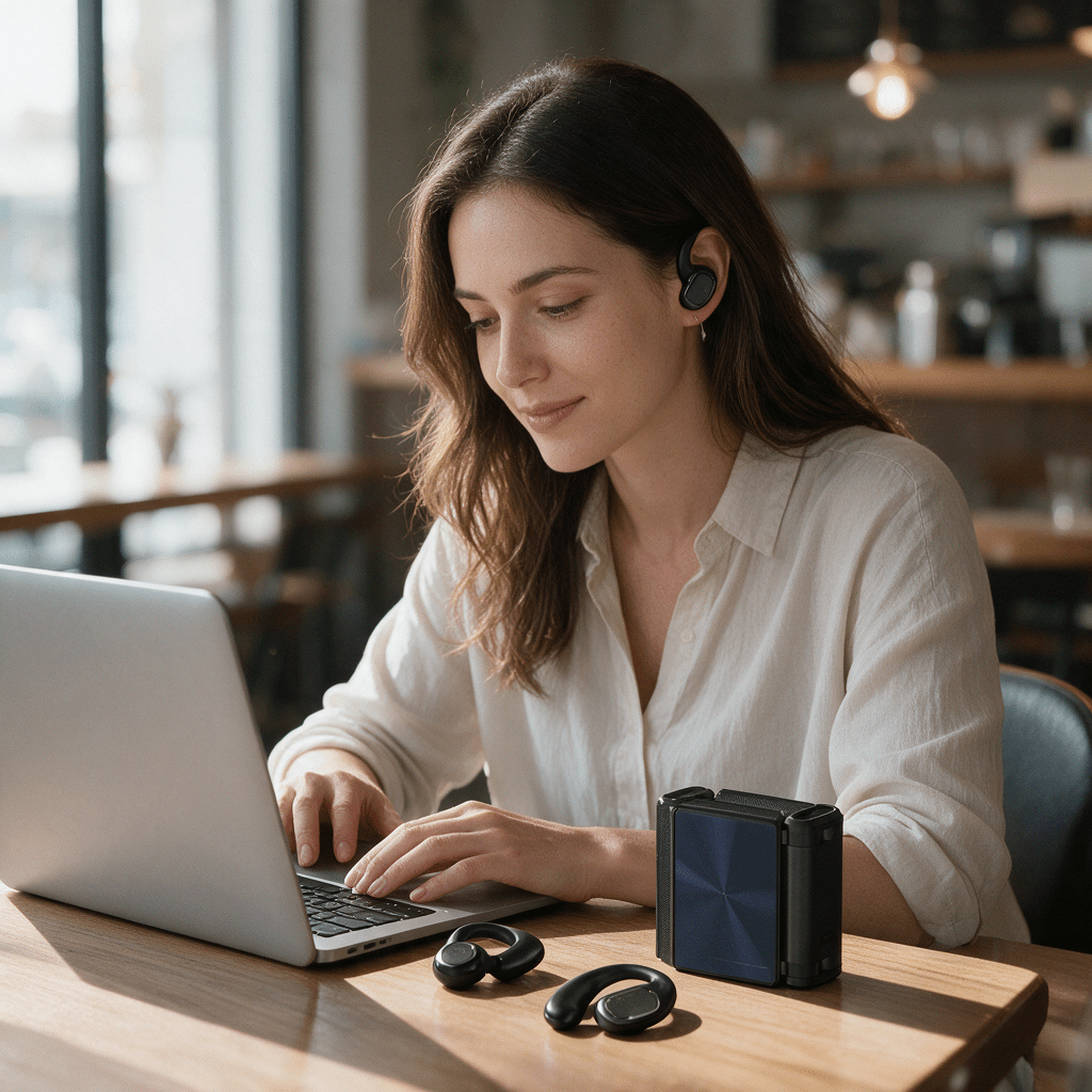 Soundfold™ Open-Ear Wireless Earbuds - Hartwella