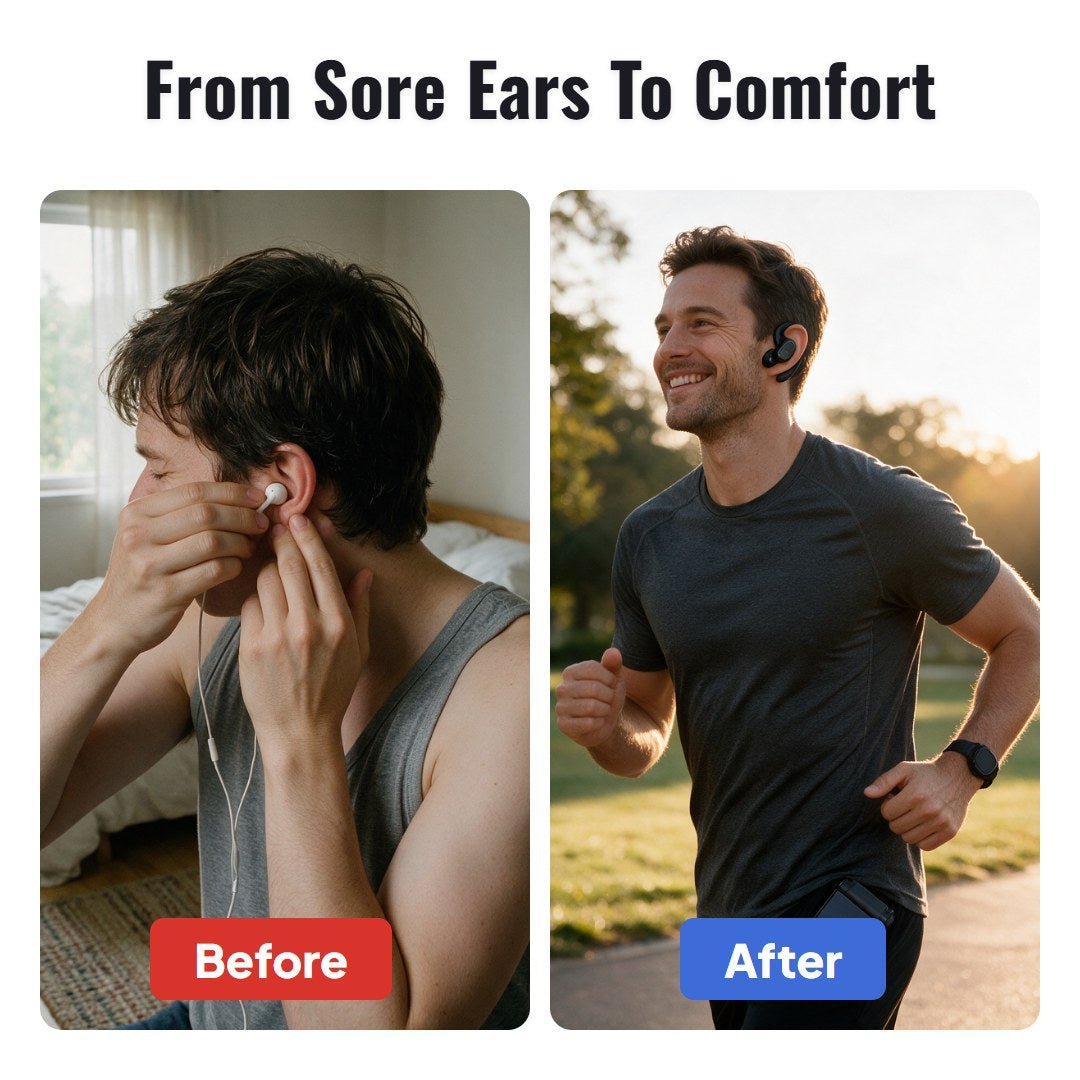 Soundfold™ Open-Ear Wireless Earbuds - Hartwella