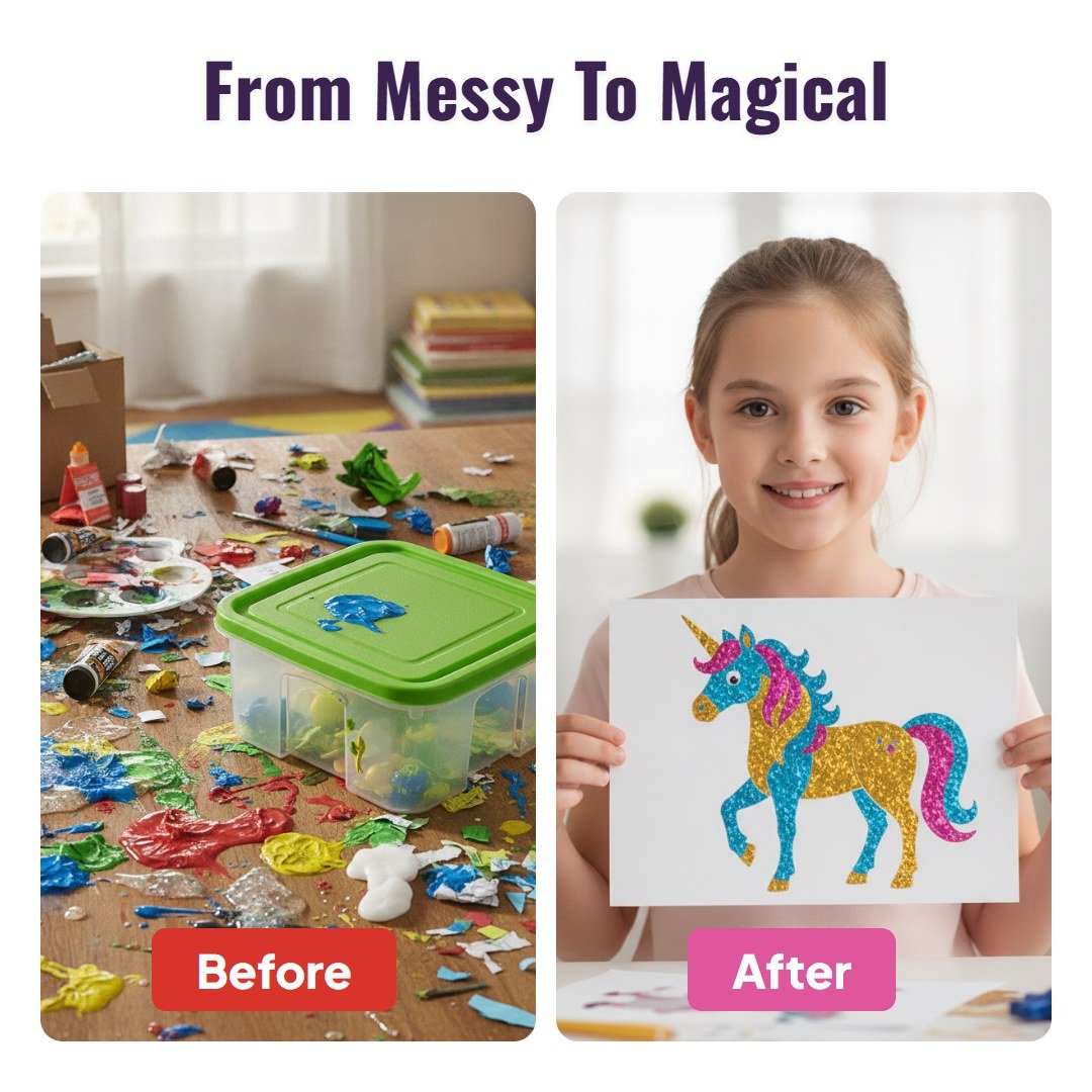 Sparkla™ Foil Art Craft Kit – Unicorns & Princesses - Hartwella