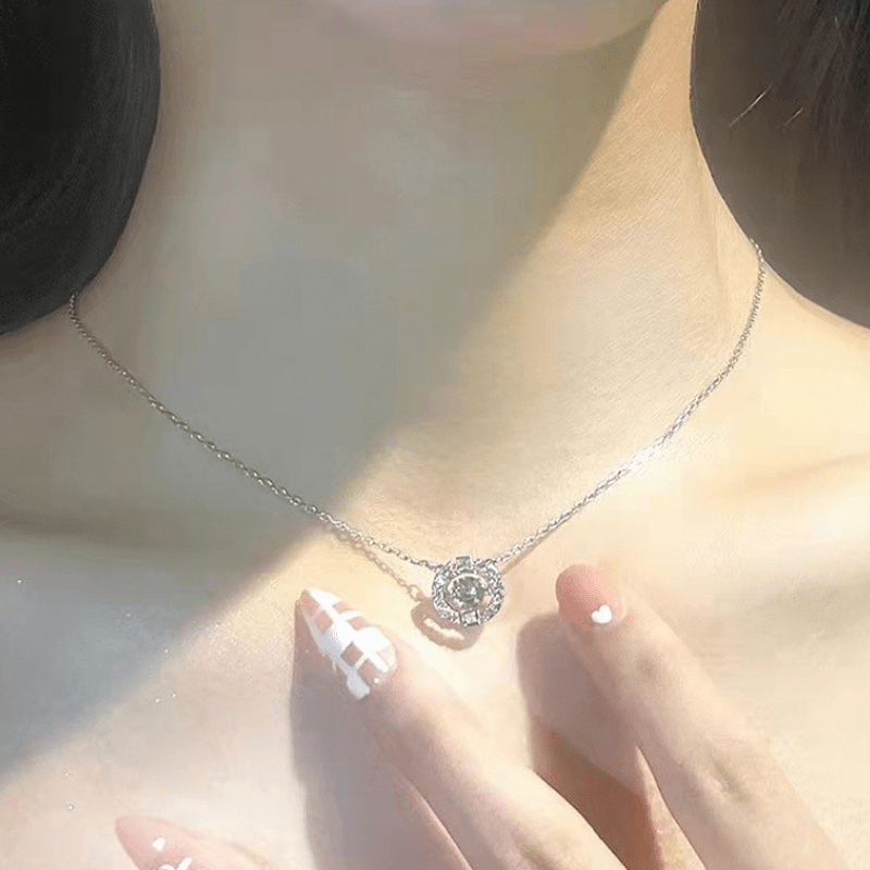 Sparklite Dance Necklace | Sweatproof Rhinestone Design - Hartwella