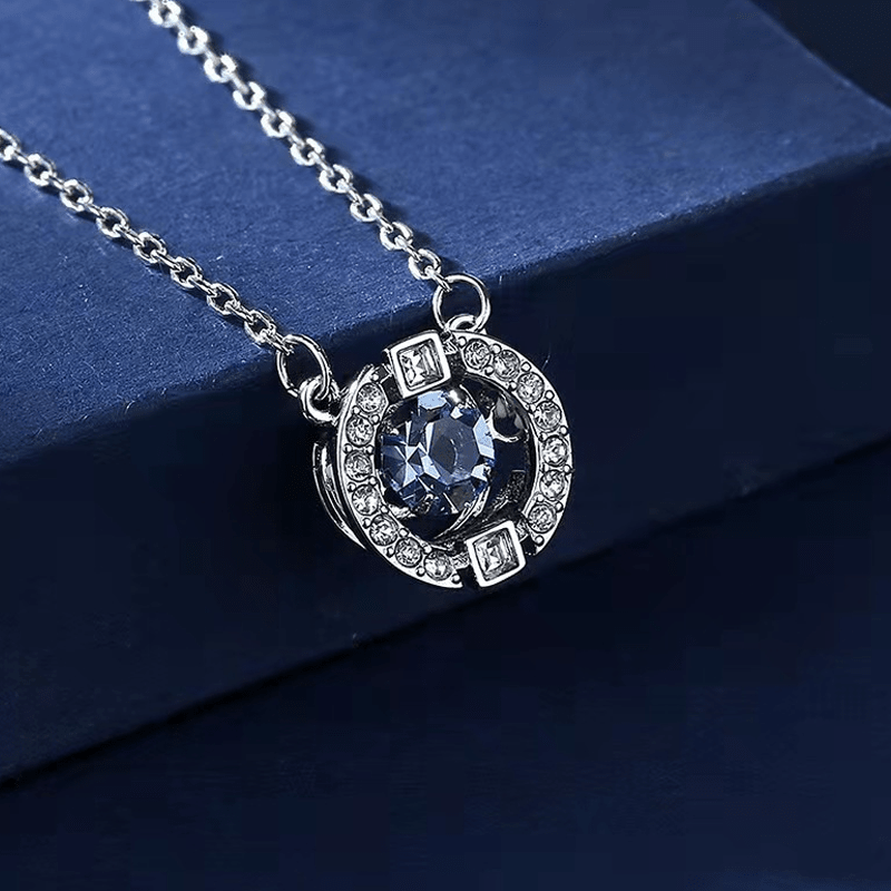 Sparklite Dance Necklace | Sweatproof Rhinestone Design - Hartwella