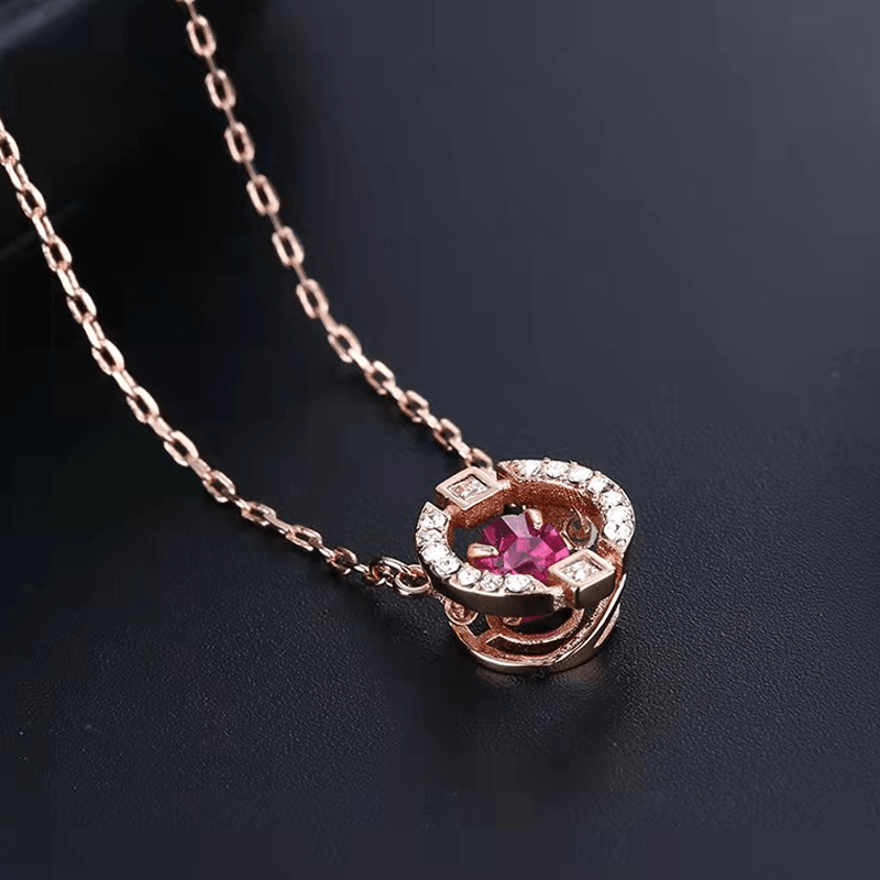 Sparklite Dance Necklace | Sweatproof Rhinestone Design - Hartwella