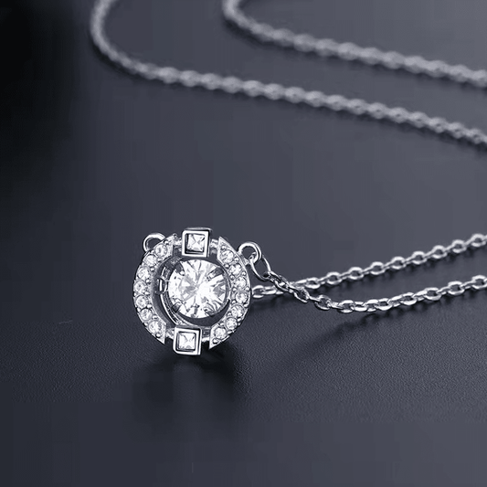 Sparklite Dance Necklace | Sweatproof Rhinestone Design - Hartwella