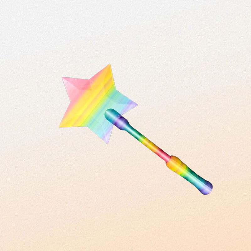 Sparky Credit Card Holder | Fun Star Wand Design, Lightweight and Portable - Hartwella