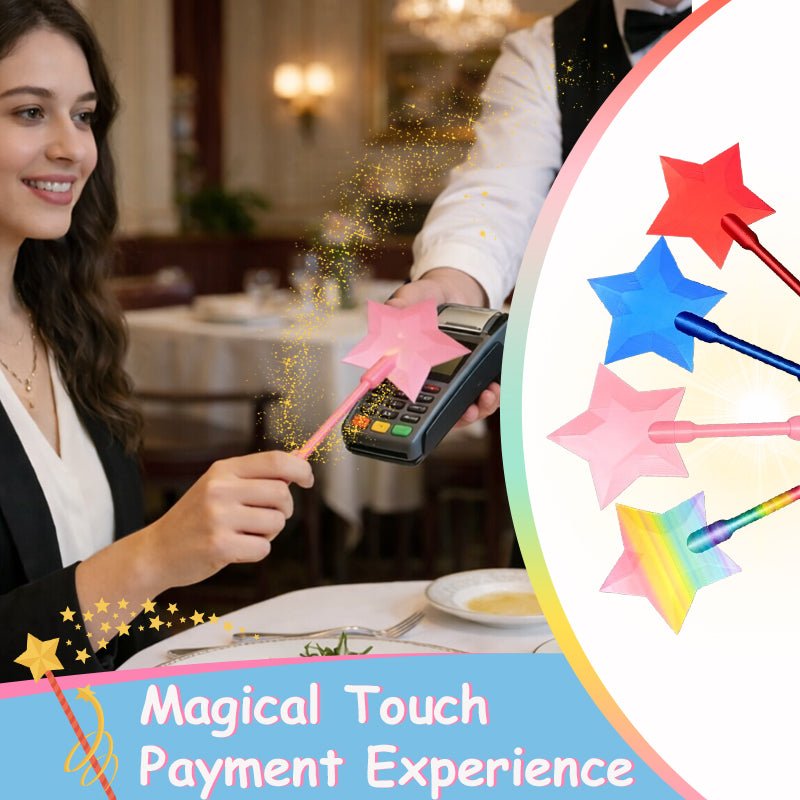 Sparky Credit Card Holder | Fun Star Wand Design, Lightweight and Portable - Hartwella