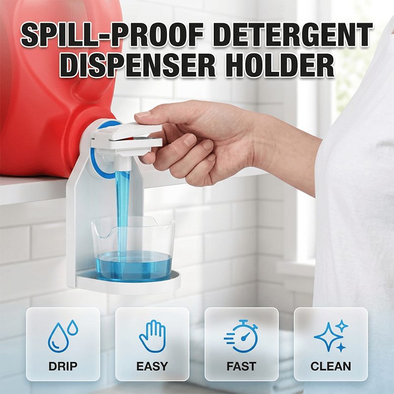 Sparrow Detergent Holder | Spill-Proof, Universal Fit - Hartwella