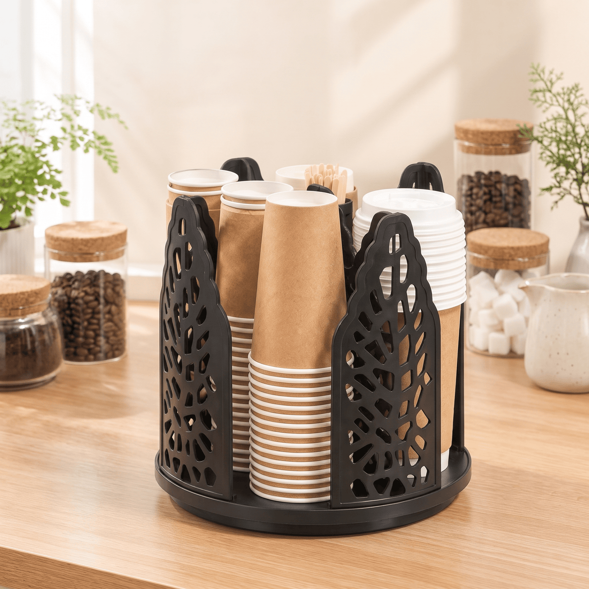 Spirra™ Rotating Cup Holder Dispenser