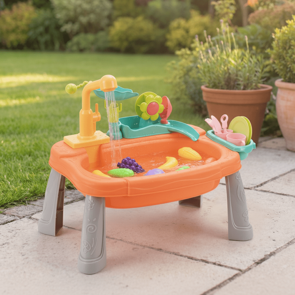 Splasha™ Kids Kitchen Sink Playset with Running Water