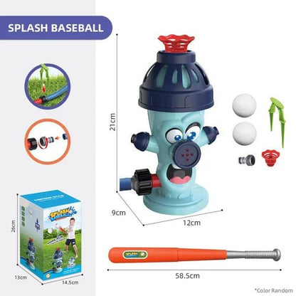 SplashSlug Sprinkler Toy | 2-in-1 Water Fun with 360° Rotating Spray - Hartwella