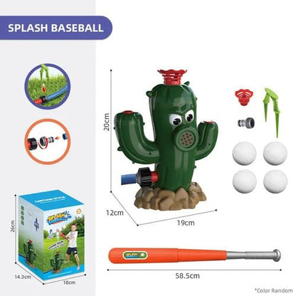SplashSlug Sprinkler Toy | 2-in-1 Water Fun with 360° Rotating Spray - Hartwella