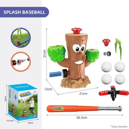 SplashSlug Sprinkler Toy | 2-in-1 Water Fun with 360° Rotating Spray - Hartwella