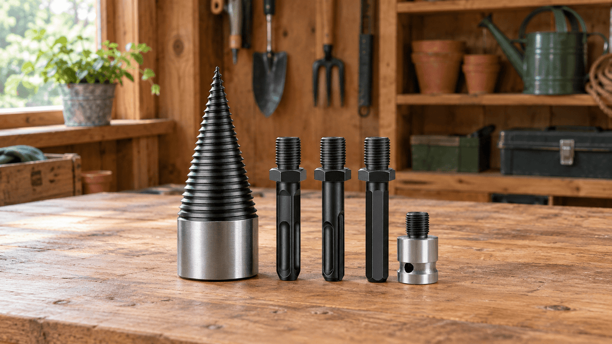Splindra™ Firewood Auger Drill Bit