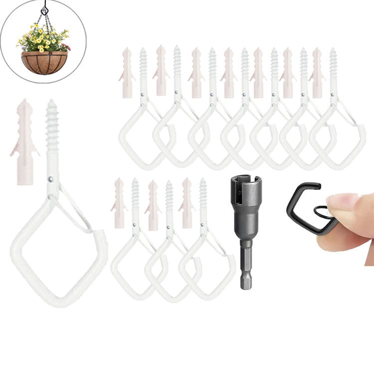 SquaSnap Hanging Hooks | Durable Stainless Steel, Easy to Use - Hartwella
