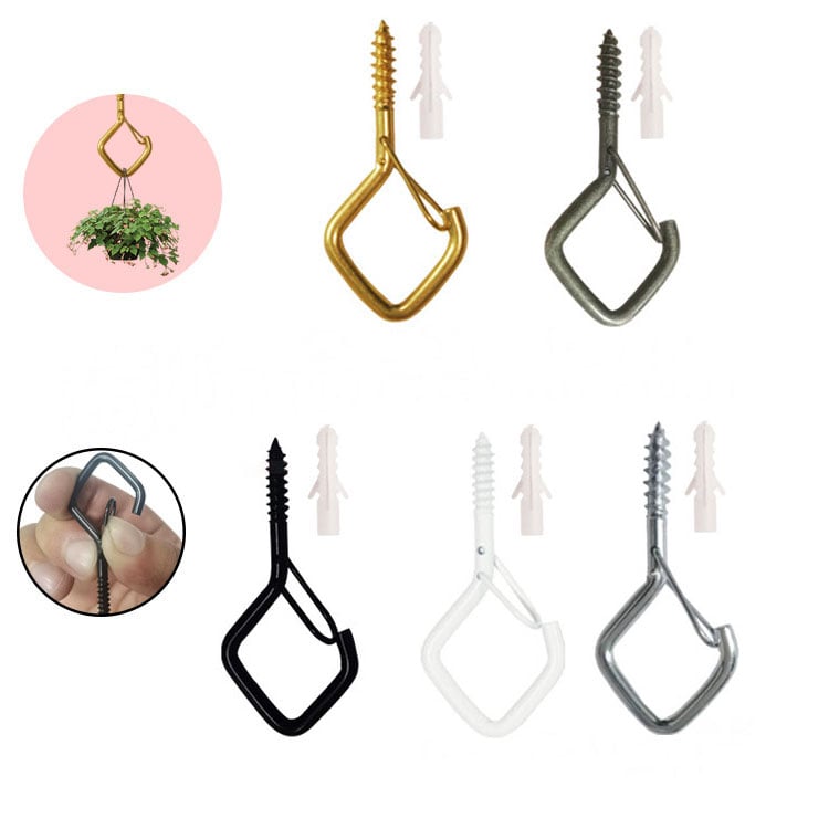 SquaSnap Hanging Hooks | Durable Stainless Steel, Easy to Use - Hartwella