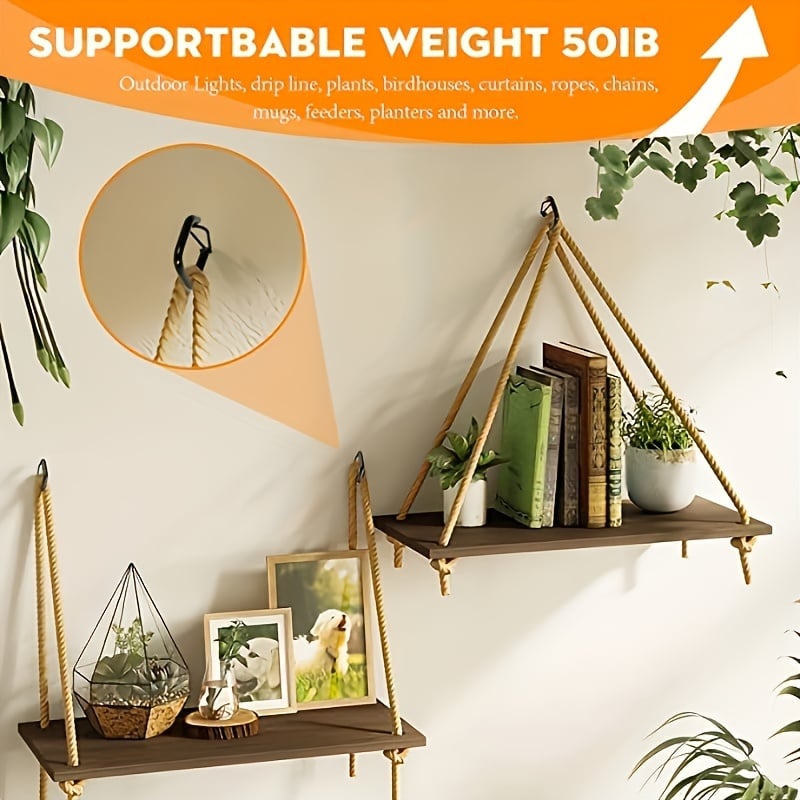 SquaSnap Hanging Hooks | Durable Stainless Steel, Easy to Use - Hartwella