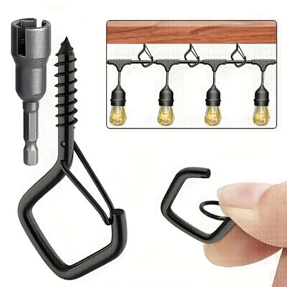 SquaSnap Hanging Hooks | Durable Stainless Steel, Easy to Use - Hartwella