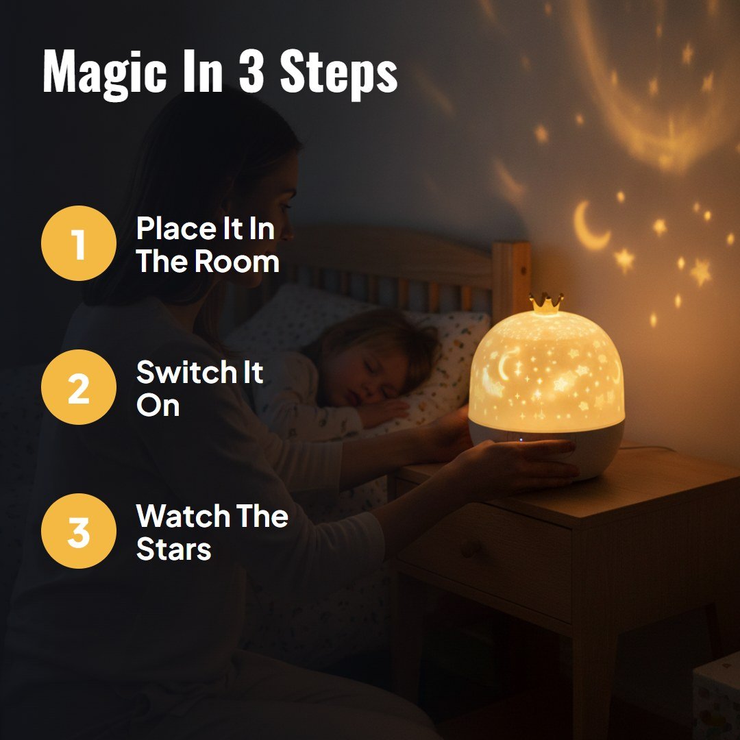 Starlo™ 2-in-1 Night Light & Projector
