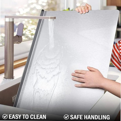 Stella Chopping Board | Premium Stainless Steel, Non - Slip Design - Hartwella