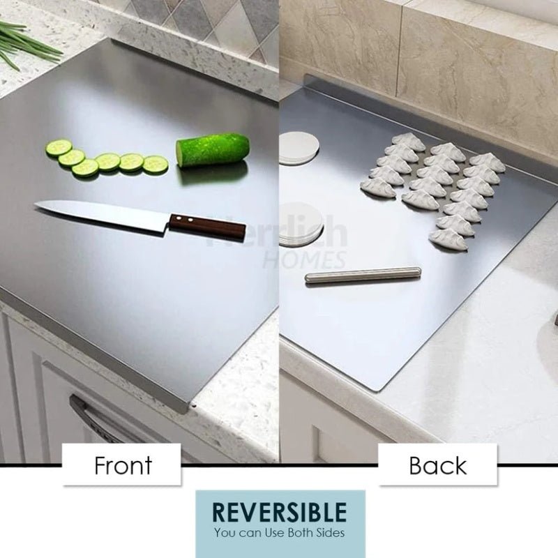 Stella Chopping Board | Premium Stainless Steel, Non - Slip Design - Hartwella