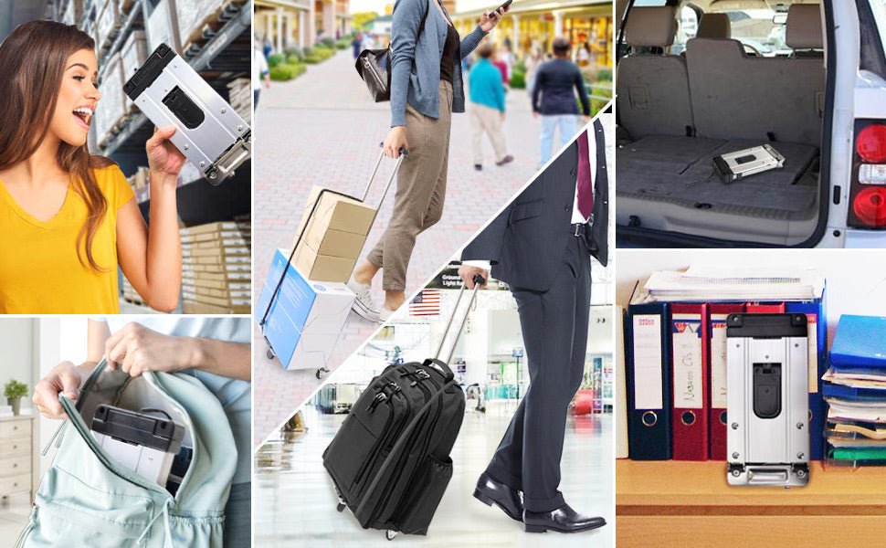 Stella Mini Trolley | Stainless Steel, Lightweight - Hartwella