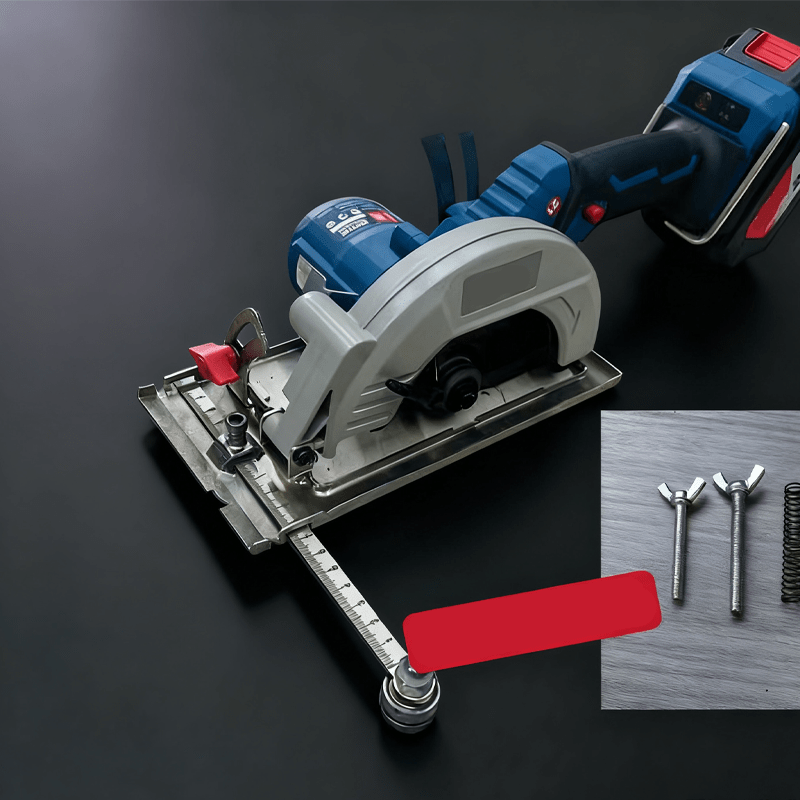 Stellar Circular Saw Guide Rail | Adjustable Stainless Steel for Precision Cuts - Hartwella