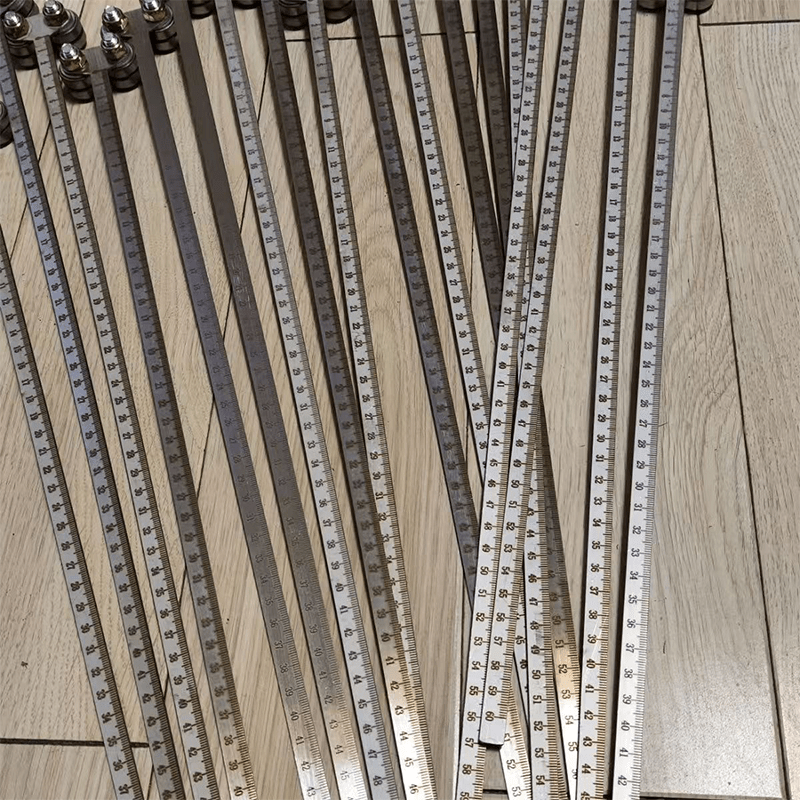 Stellar Circular Saw Guide Rail | Adjustable Stainless Steel for Precision Cuts - Hartwella