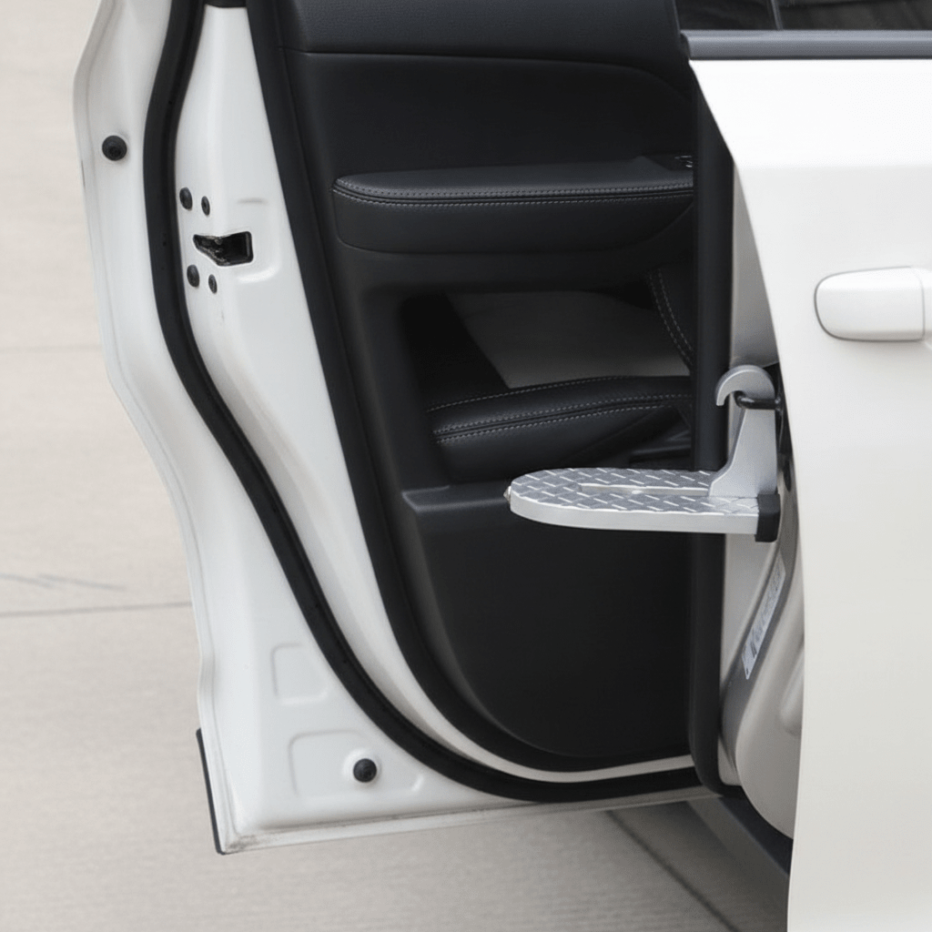 Stepra™ Folding Car Door Roof Step