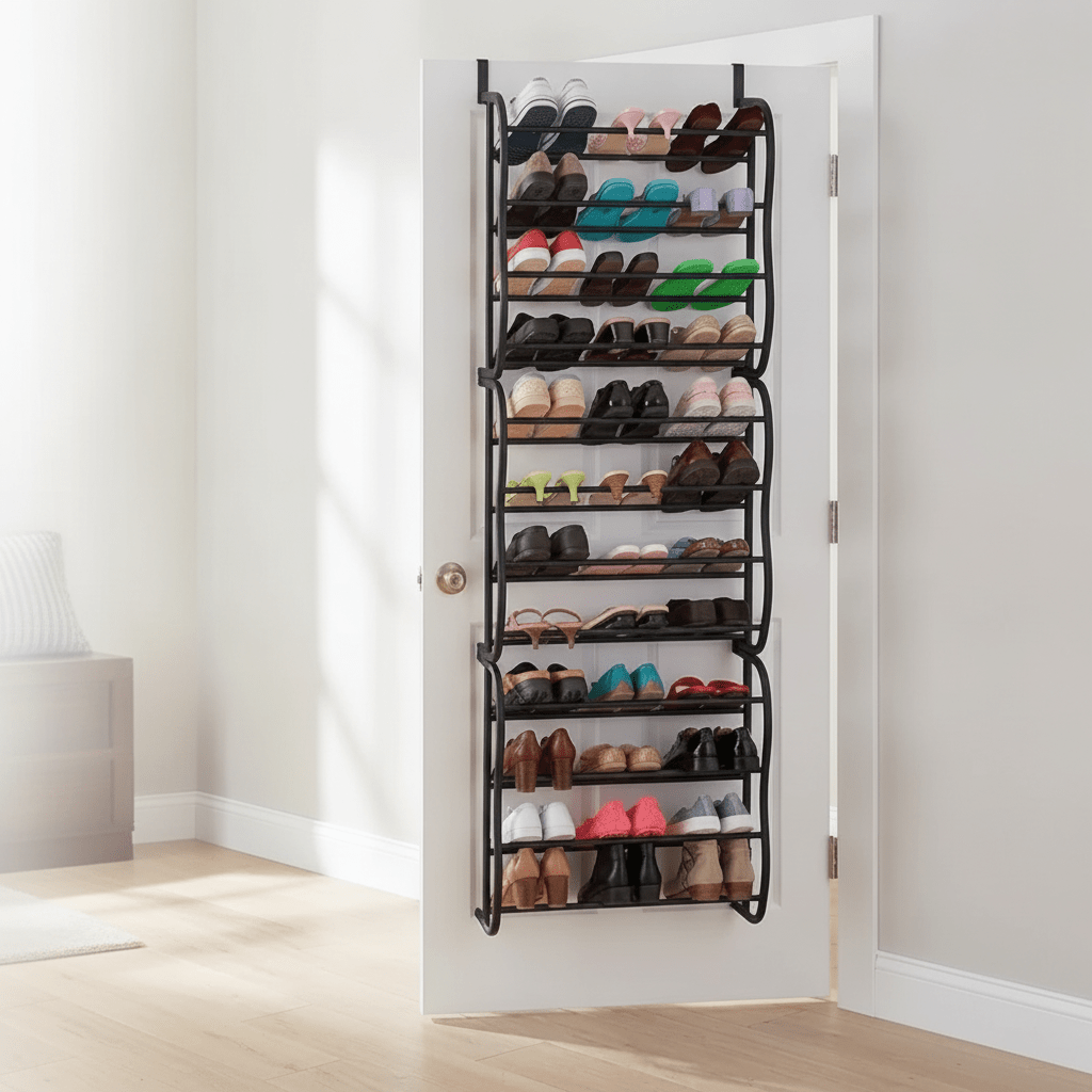 Stepvo™ Over-the-Door Shoe Rack (8 Tiers) - Hartwella