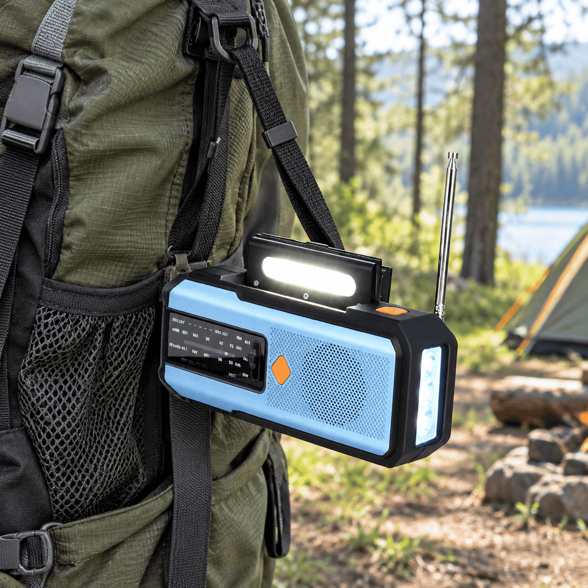 Stormo™ Solar Hand-Crank Emergency Weather Radio - Hartwella