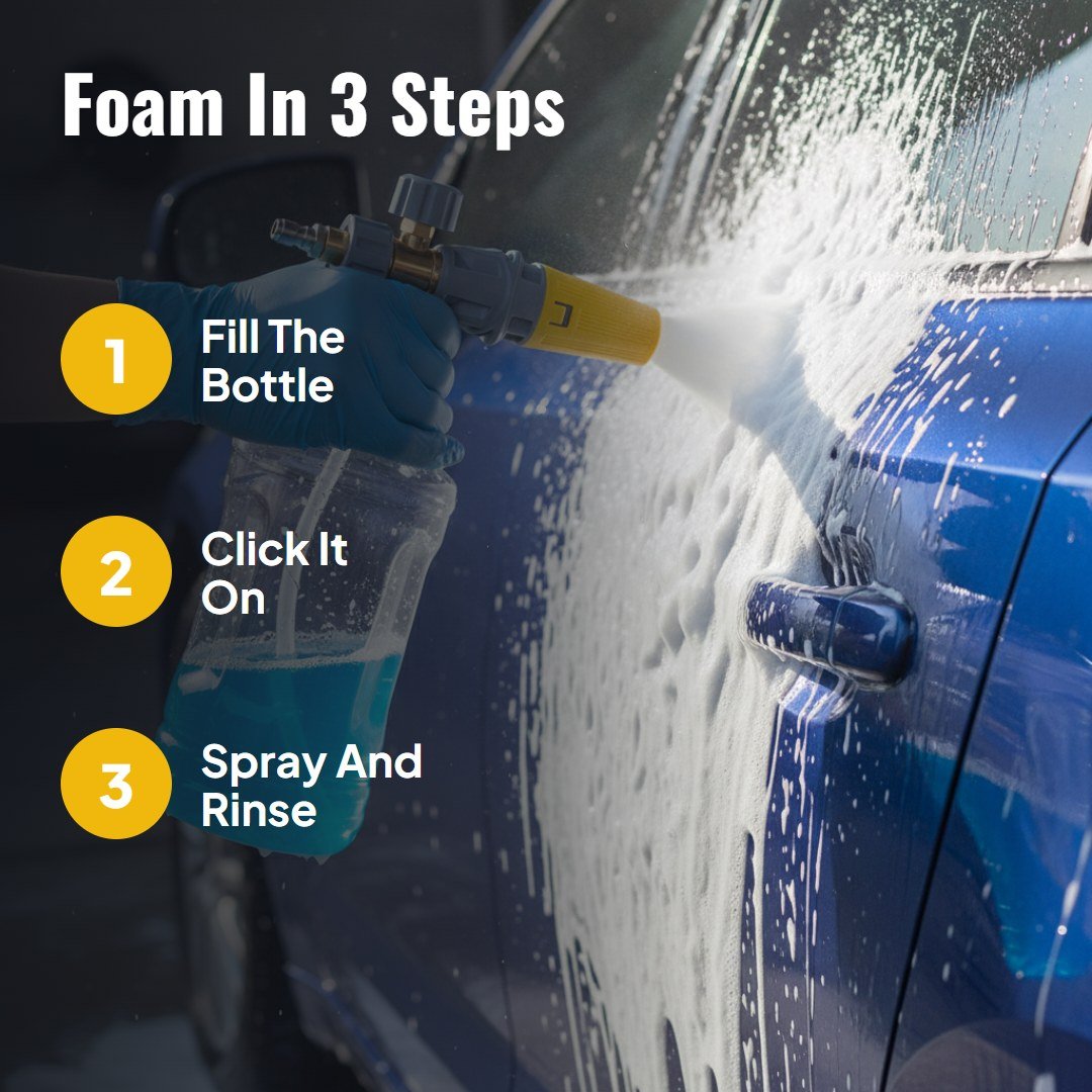 Sudzo™ High-Pressure Foam Cannon - Hartwella