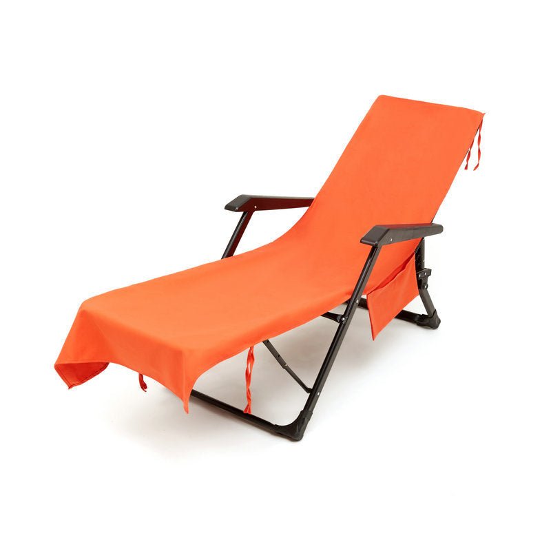 Sunny Lounger Towel | Quick - Dry, Portable with Pockets - Hartwella