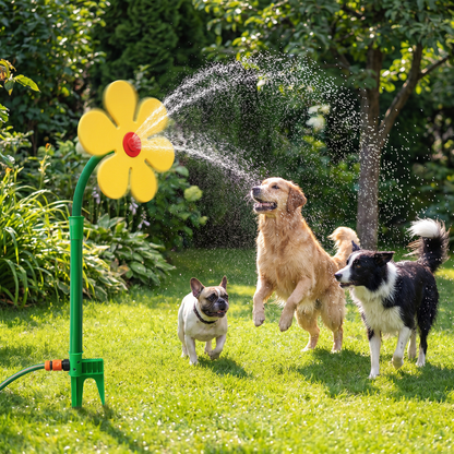 Sunny Sprinkler | Fun Water Play for Dogs - Hartwella