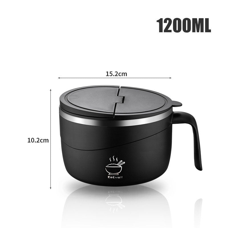 Sura Instant Noodle Bowl | 304 Stainless Steel, Large Capacity - Hartwella