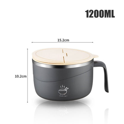 Sura Instant Noodle Bowl | 304 Stainless Steel, Large Capacity - Hartwella