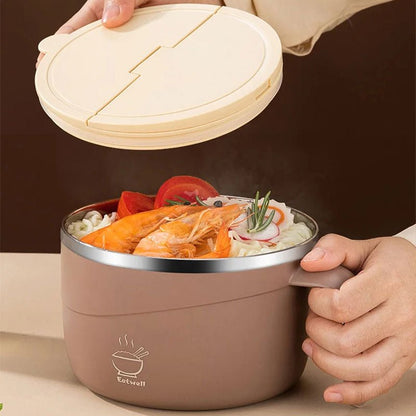 Sura Instant Noodle Bowl | 304 Stainless Steel, Large Capacity - Hartwella