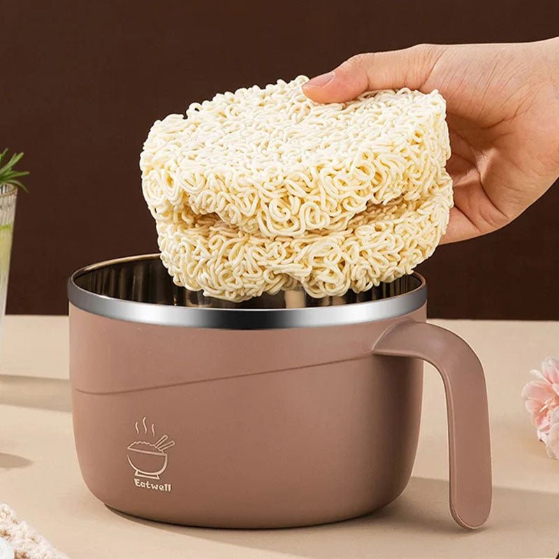Sura Instant Noodle Bowl | 304 Stainless Steel, Large Capacity - Hartwella
