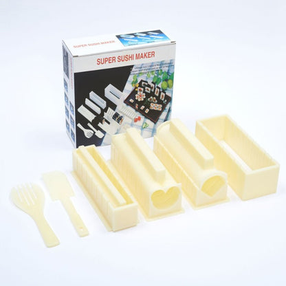 Sushi Master Kit | Complete Sushi Making Kit for Beginners, Easy to Use - Hartwella