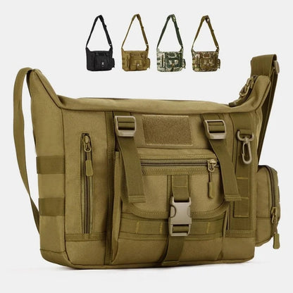 Tactical Crossbody Bag | Waterproof, Multi-Pocket Design - Hartwella
