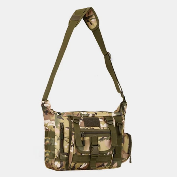 Tactical Crossbody Bag | Waterproof, Multi-Pocket Design - Hartwella