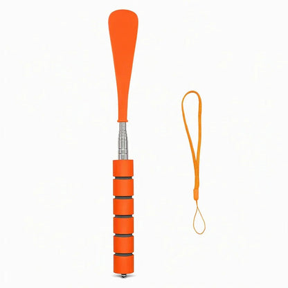 Tango Long Handled Shoe Horn | Stainless Steel, Ergonomic Design, Extendable 70 cm - Hartwella
