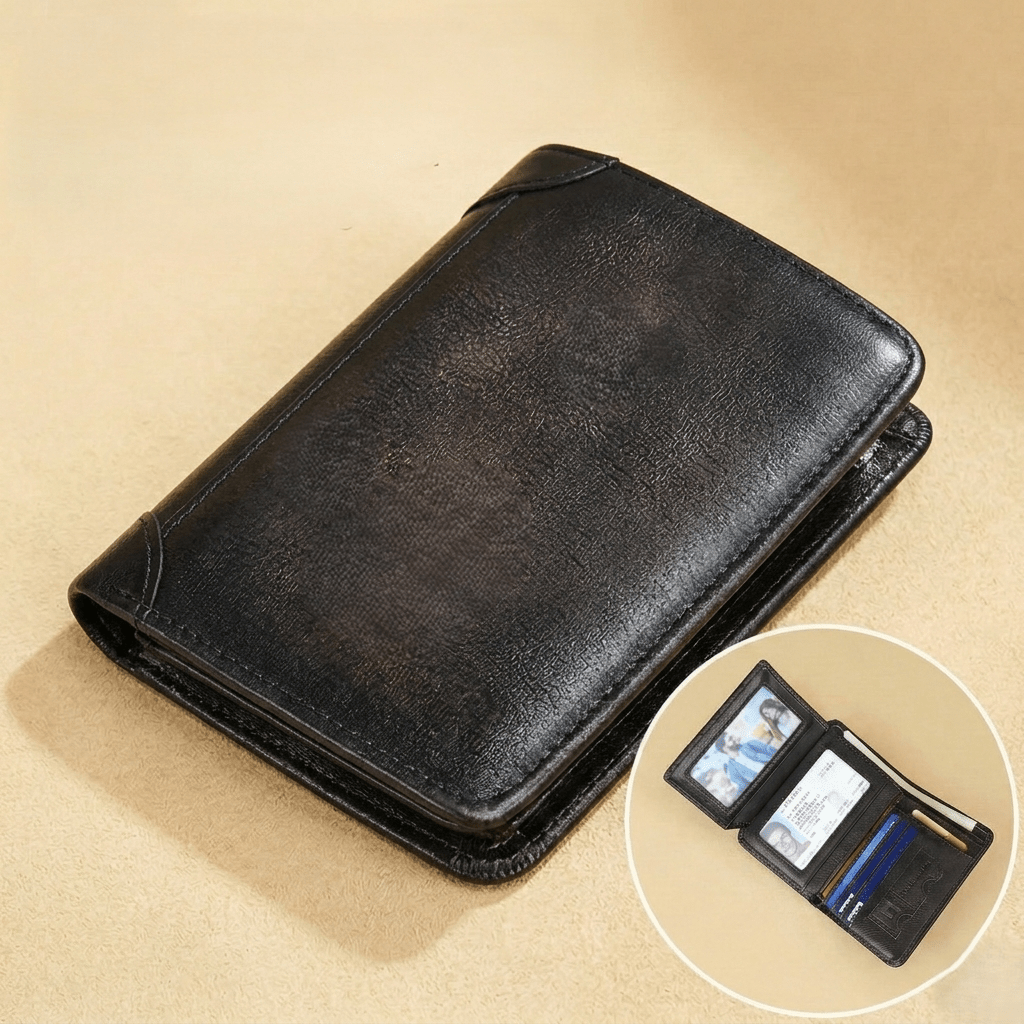 Tannery Wallet | Handmade Genuine Leather, RFID - Blocking - Hartwella