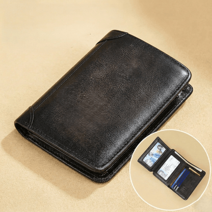 Tannery Wallet | Handmade Genuine Leather, RFID - Blocking - Hartwella