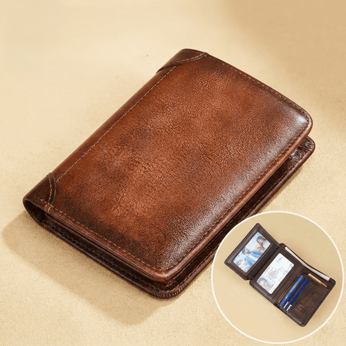 Tannery Wallet | Handmade Genuine Leather, RFID - Blocking - Hartwella