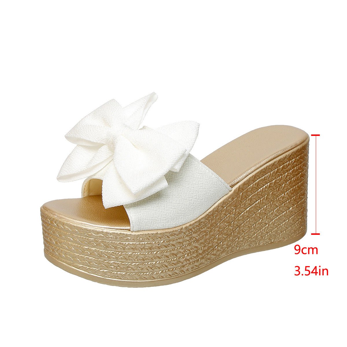 Taylor Wedge Sandals | Black Platform, Comfortable Design for Women - Hartwella