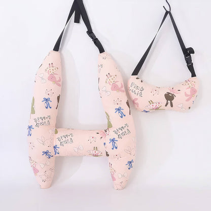 Teddy Travel Pillow | Soft, Supportive Neck Cushion - Hartwella