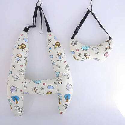 Teddy Travel Pillow | Soft, Supportive Neck Cushion - Hartwella