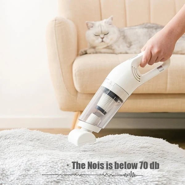 Tera Handheld Vacuum | Lightweight, Portable with Pet Hair Tool - Hartwella