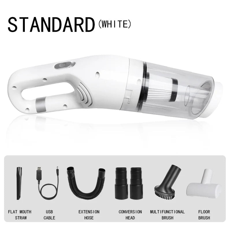 Tera Handheld Vacuum | Lightweight, Portable with Pet Hair Tool - Hartwella
