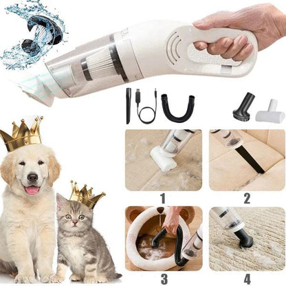 Tera Handheld Vacuum | Lightweight, Portable with Pet Hair Tool - Hartwella