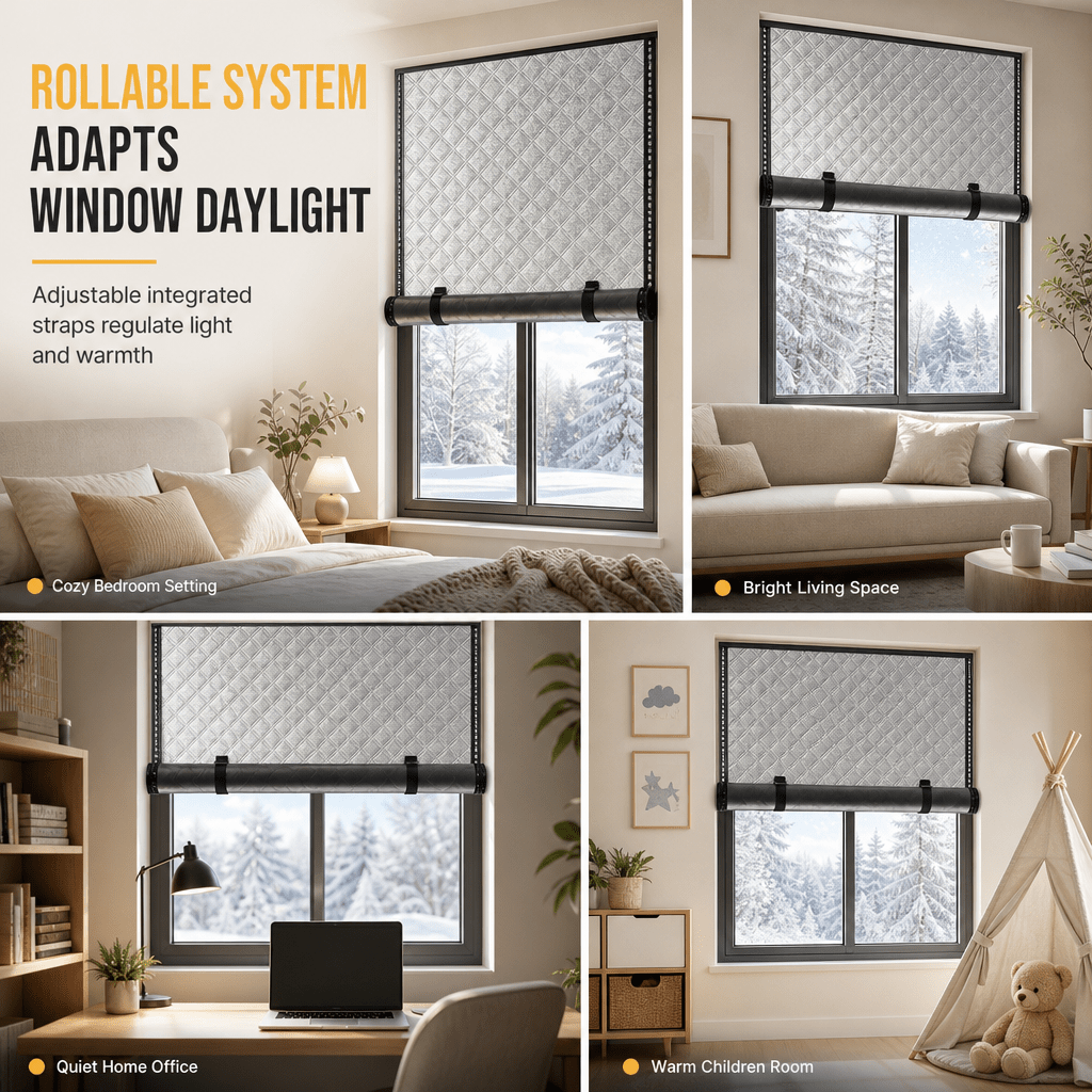 Thermio™ Thermal Window Curtain - Hartwella